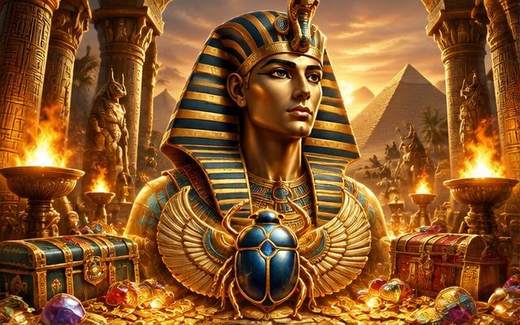 Pharaoh Scarab — ilustrație de joc