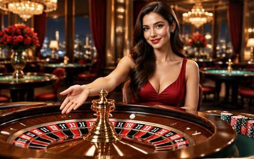 Roulette Royale Live — ilustrație de joc