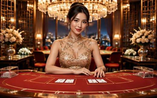 Baccarat Salon — ilustrație de joc