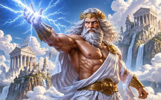 Olympus Thunder — ilustrație de joc