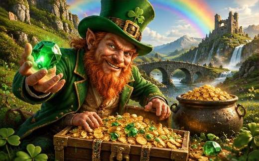 Emerald Clover — ilustrație de joc