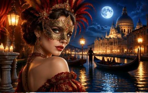 Venice Masquerade — ilustrație de joc